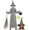 Disfraz de Bruja Malvada gris - Disfraces Halloween Mujer
