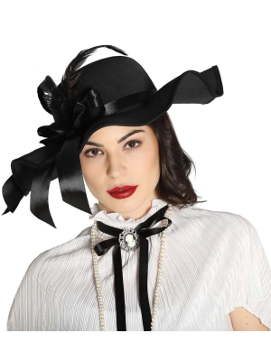 Pamela Negra con Plumas - COMPLEMENTOS POR CATEGORIA