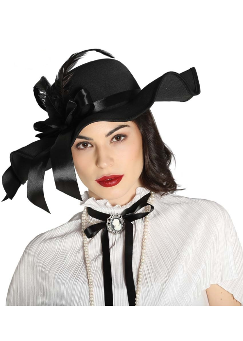 Pamela Negra con Plumas - COMPLEMENTOS POR CATEGORIA