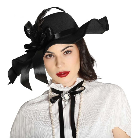 Pamela Negra con Plumas - COMPLEMENTOS POR CATEGORIA