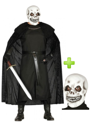 Disfraz de Guardian Calavera - Disfraces Halloween Hombre