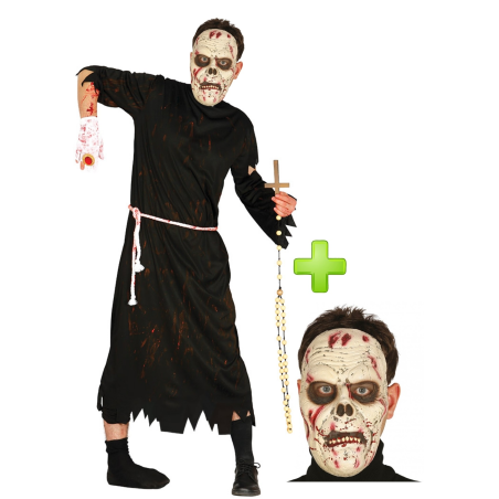 Mozorrotzeko Sendatzeko Zombie batekin maskara