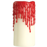 Vela Grande con sangre - Velas y Candelabros