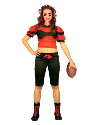 Disfraz de Jugadora de Rugby - Disfraces de Deporte para Mujer