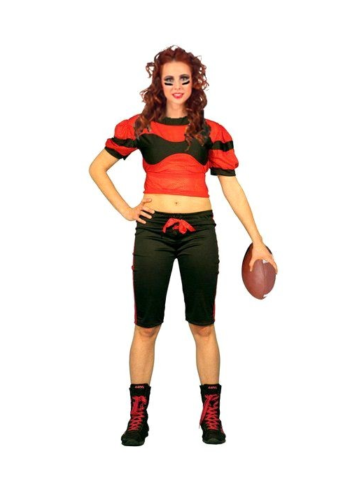 Disfraz de Jugadora de Rugby - Disfraces de Deporte para Mujer