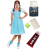 Disfraz de Gemela Fantasma con set de maquillaje - Disfraces de Mujer