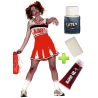Mozorro Cheerleader Zombie multzo makillaje
