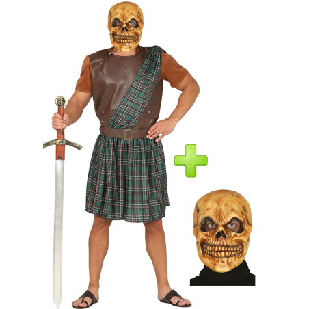 Mozorro Warrior Eskoziako Skull