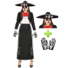 Disfraz de Catrina Mariachi largo - Disfraces Halloween Mujer
