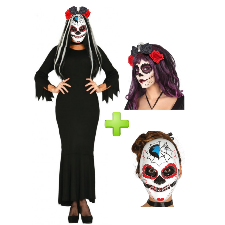 Vestit Catrina Vestit Negre