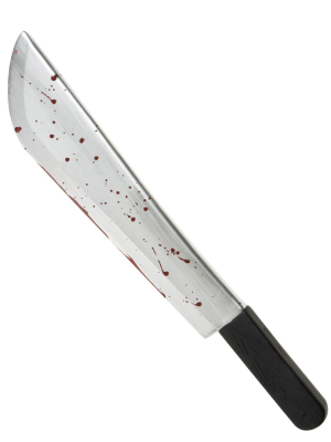 Machete Ensangrentado - Armas de Halloween