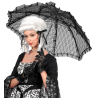 Sombrilla de Encaje Negra - Accesorios
