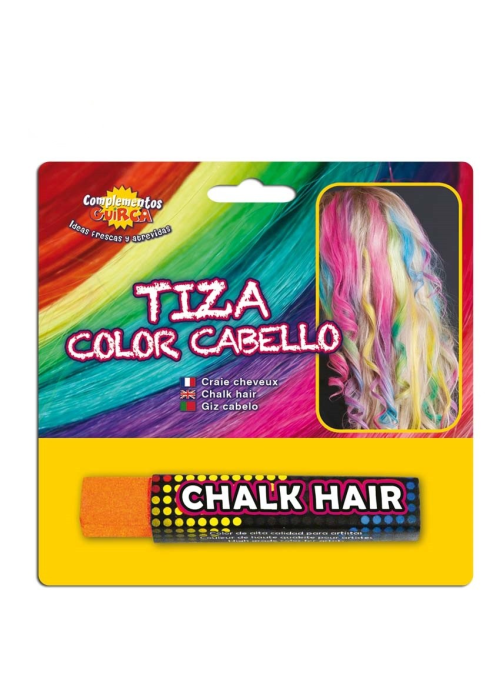 Chalk Orange for the Hair