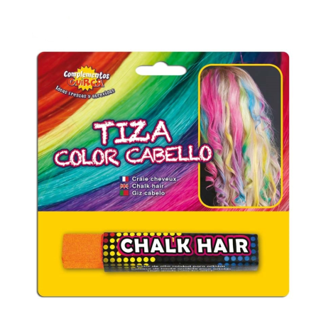 Tiza Naranja para el Pelo - COMPLEMENTOS POR CATEGORIA