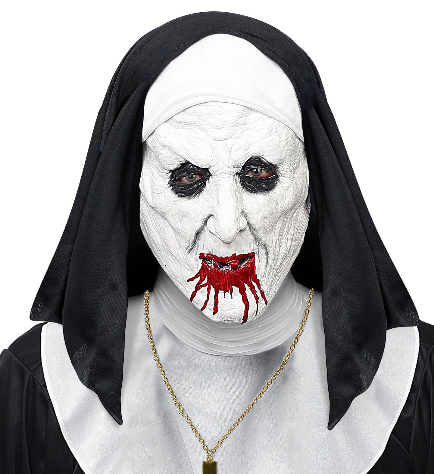 Máscara De Monja Realista De Látex Para Halloween - Terror, Cosplay, Fiestas (tamaño Adulto)