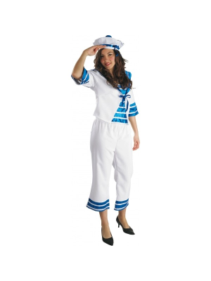 Disfraz de Marinera Grumete chica - Disfraces de Marinera para Mujer