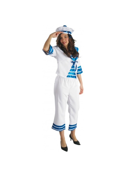 Disfraz de Marinera Grumete chica - Disfraces de Marinera para Mujer