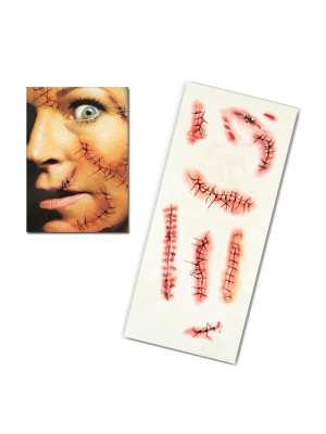 Comprar Tatuaje FX Heridas Cosidas y Grapadas por solo 2.00€ – Tienda de disfraces online