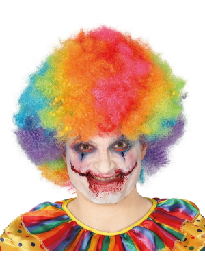 Peluca Afro Multicolor - Pelucas