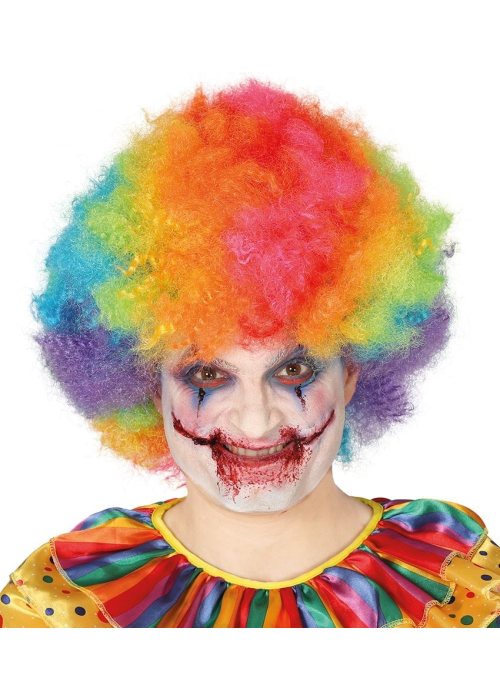 Perruca Afro Multicolor