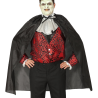 Capa de Vampiro Negra Adulto 100cm -  Complementos Disfraces Halloween