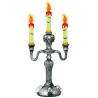 Cadelabro 3 Led Kandelak 40 cms