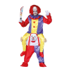 Mozorroa Clown bat bere Bizkar gainean