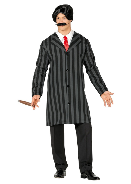 Disfraz de Familia de Terror Gentelman - Familia Addams sin alguno de miércoles