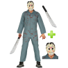 Disfraz de Jason Buzo Hockey con machete - Disfraces Halloween Hombre