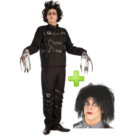 Vestit d'Home de les tisores amb una perruca
