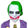 Mascara Payaso de Comic - Complementos de Joker y Joker Baby