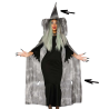 Conjunto Bruja de Capa y Sombrero - Accesorios Halloween
