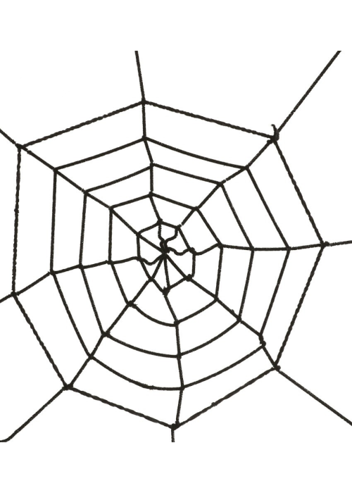Telaraña Negra de 60cms - Telaraña