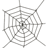 Telaraña Negra de 60cms - Telaraña