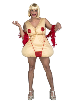 Guise bat kabaret dantzaria Busty