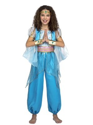 Disfraz de Princesa Arabe Azul Infantil - Disfraces para Niña