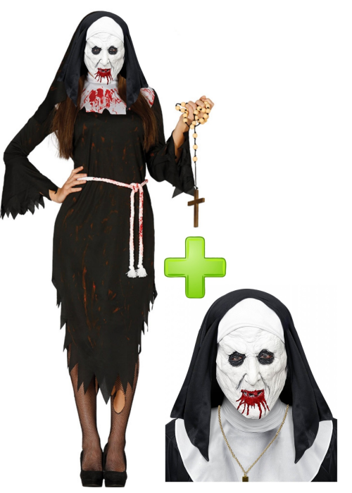 Vestit de Monja Sagnant amb rímel