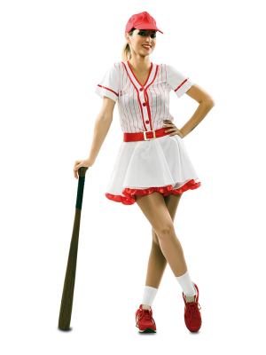 Disfraz de Jugadora de Beisbol - Disfraces de Deporte para Mujer