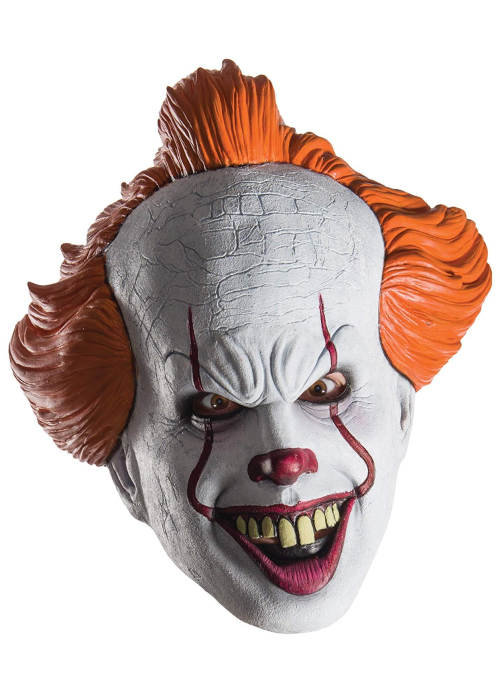 Mascara Payaso Asesino Pennywise IT - Mascaras de Payasos Asesinos