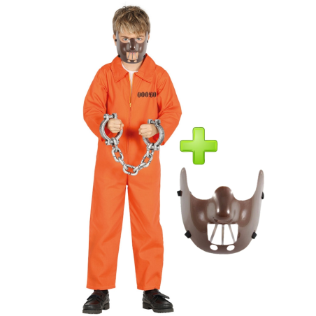 Disfraz de Psicopata Canibal infantil - **Productos NO Amazon**