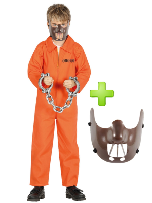 Disfraz de Psicopata Canibal infantil - **Productos NO Amazon**