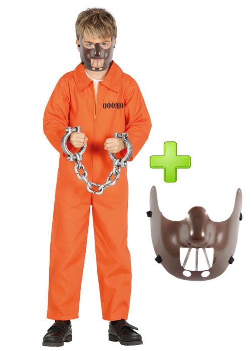 Disfraz de Psicopata Canibal infantil - **Productos NO Amazon**