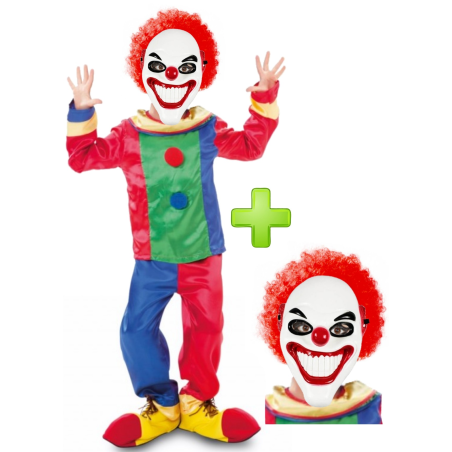Mozorro clown killer haur koloreak