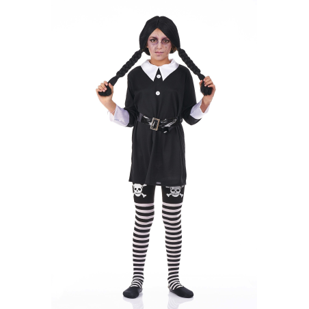 Disfraz de Familia de Terror Miercoles infantil - Disfraces de Halloween y Terror