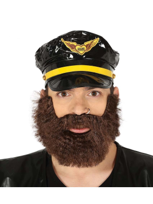 Espessa Barba Castanya