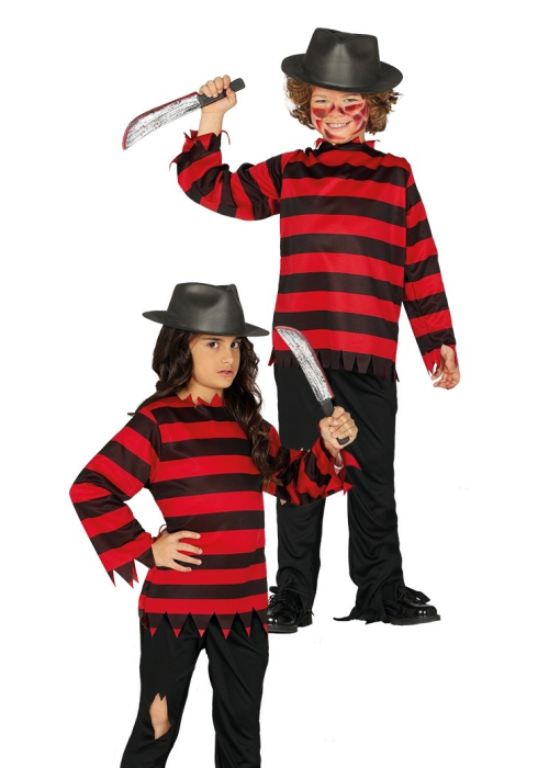 Disfraz de Freddy Krueguer Infantil - Disfraces Halloween niños