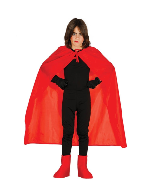 Capa Roja 100cm - Complementos de Superheroes y Comics