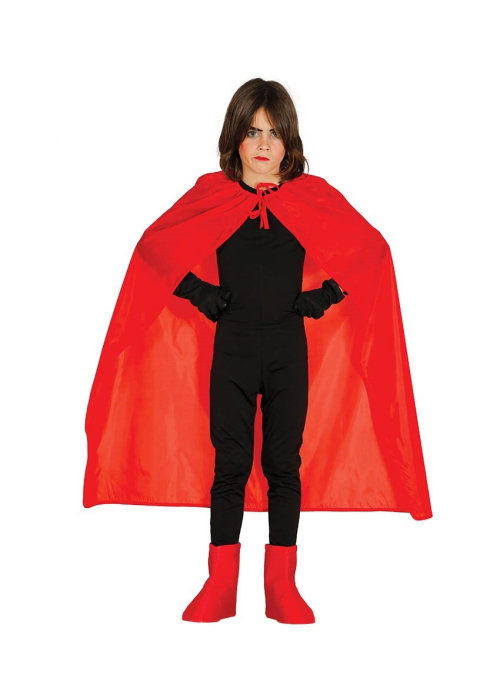 Capa Roja 100cm - Complementos de Superheroes y Comics