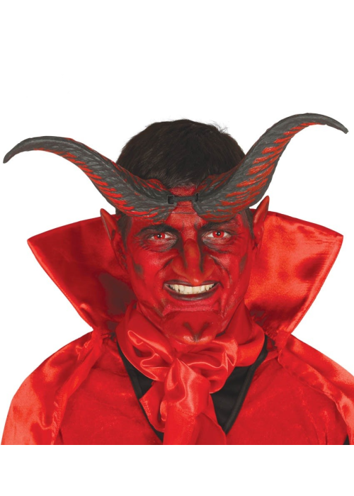 Cuernos de Demonio Grandes - Accesorios Halloween