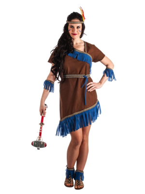 Disfressa de l'Índia Blau